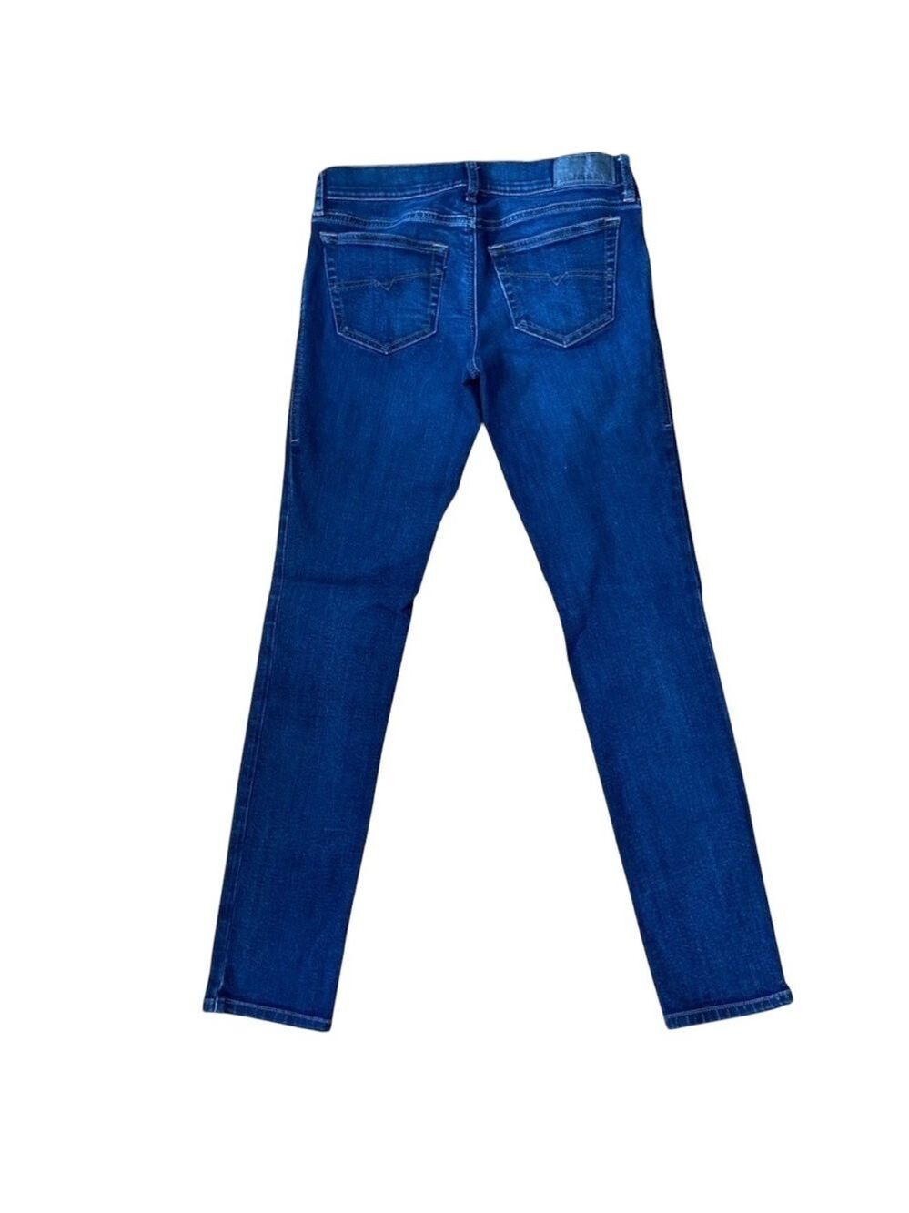 DIESEL Grupee low rise jeans super slim skinny dark blue bodycon sexy 28 stretch